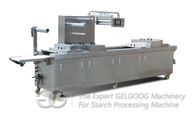 Henan Gelgoog Brand DLZ420 Stretch Film Packing Machine for Sausage Vacuum Packing 
